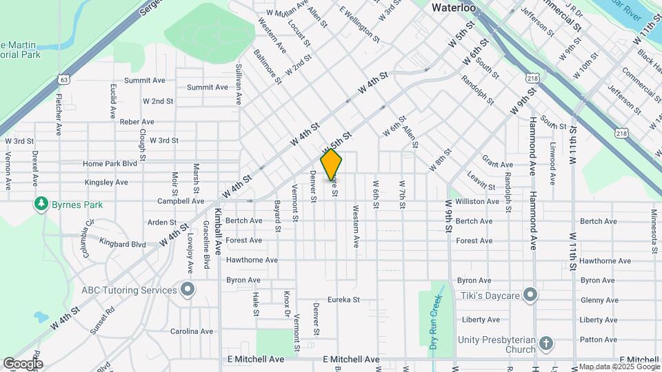 722 Baltimore St Map and Location Details