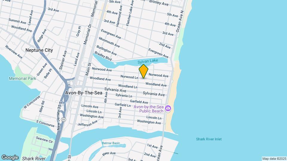 126 Woodland Ave Mapa y Detalles de la Ubicación