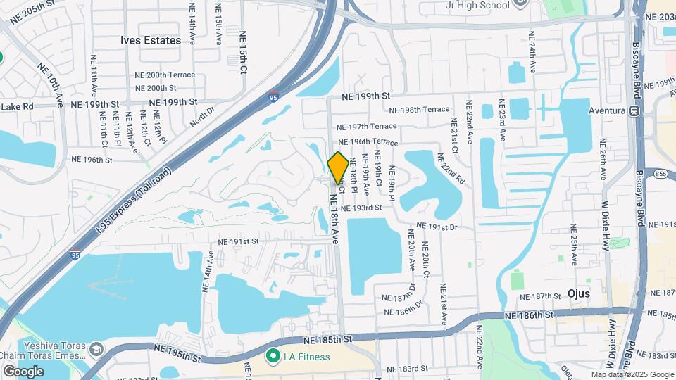 19340 NE 18th Ct Map and Location Details