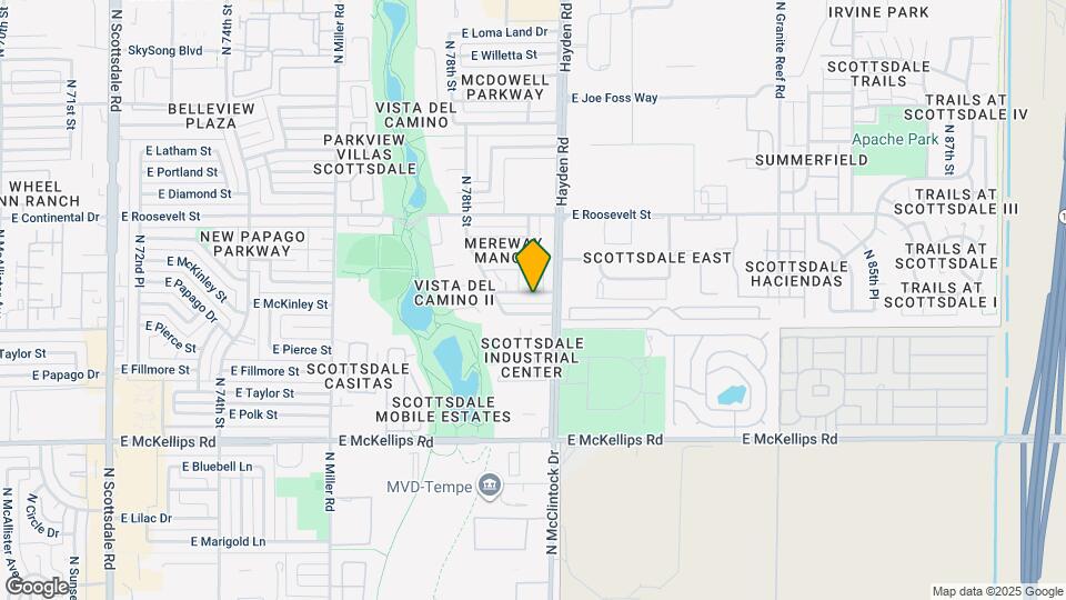 7901 E Kimsey Ln Map and Location Details