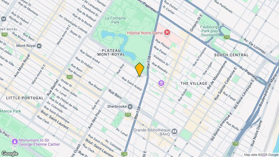 964-968 Cherrier St Map and Location Details