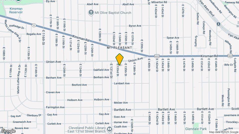 3525 E 133rd St Map and Location Details