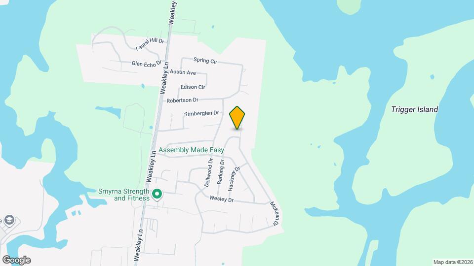 817 McKean Dr Map and Location Details