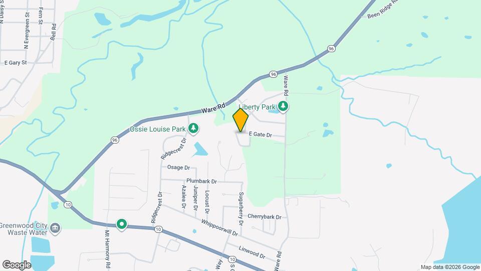 1662 E Gate Cir Map and Location Details