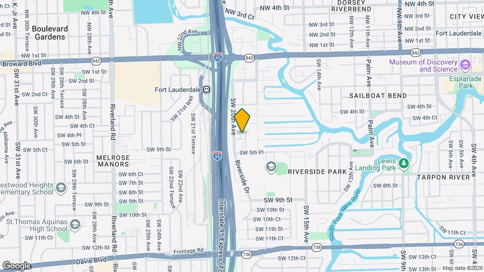 522 SW 19th Wy Map and Location Details