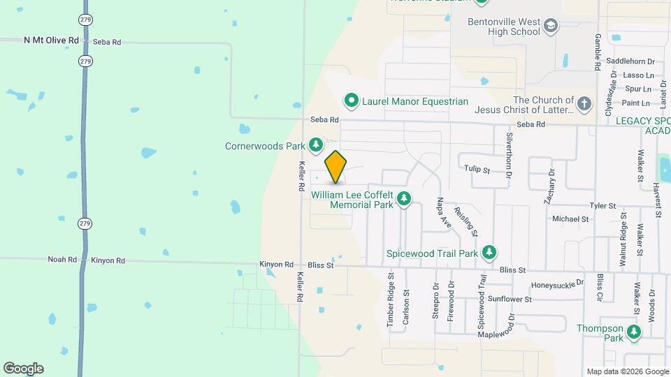 1721 Forest Dr Map and Location Details