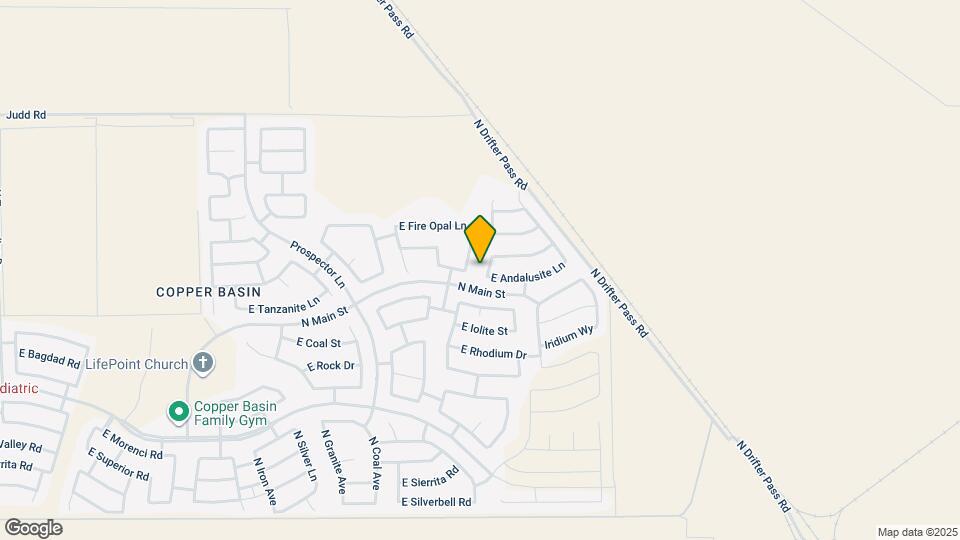 28904 N Selenite Ln Map and Location Details