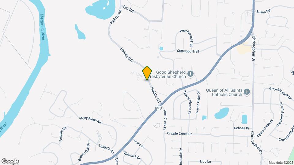 6515 Heintz Rd Map and Location Details
