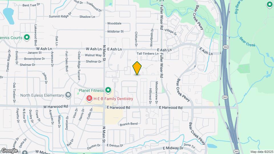 408 Sycamore Ln Map and Location Details