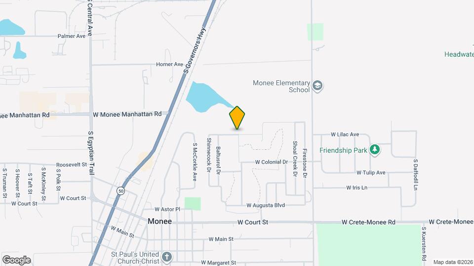 5046 W Sawgrass Dr Map and Location Details