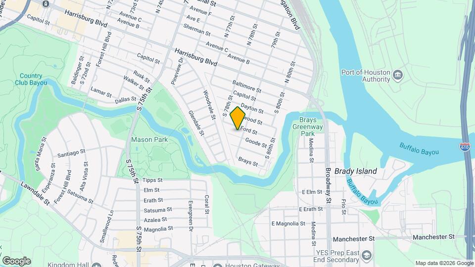 7839 Goode St Map and Location Details