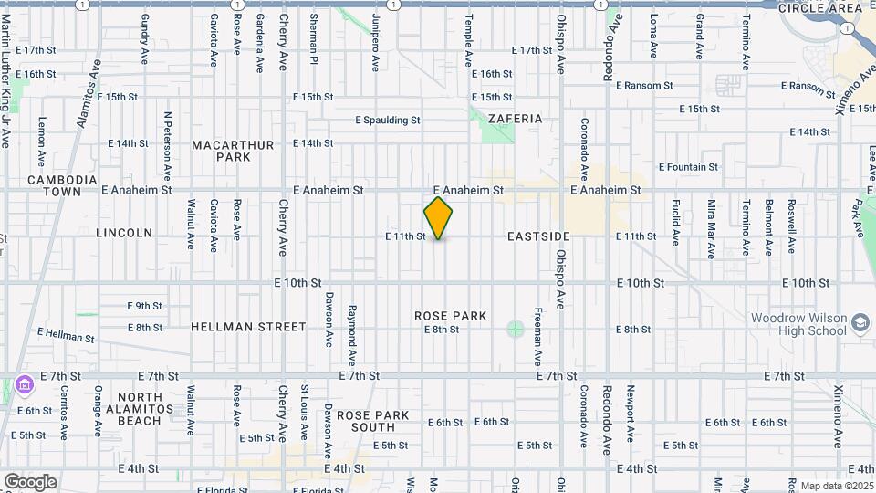 1071 Ohio Ave Mapa y Detalles de la Ubicación