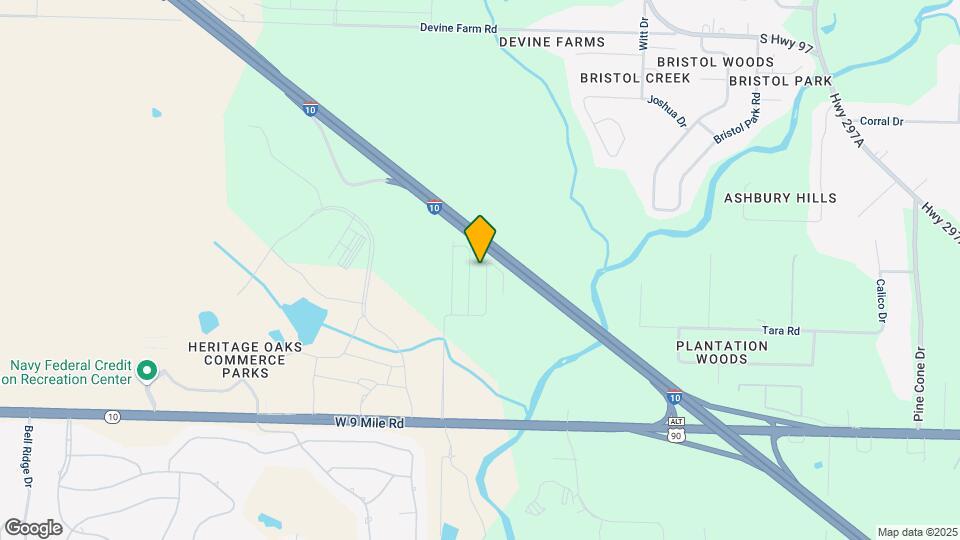 9701 Nature Creek Blvd Map and Location Details