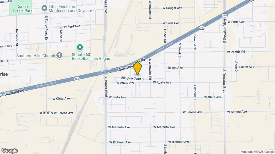 9061 Winchester Ridge St Map and Location Details