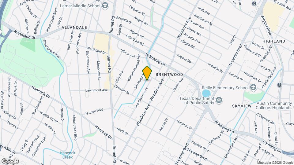 5606 Joe Sayers Ave Map and Location Details