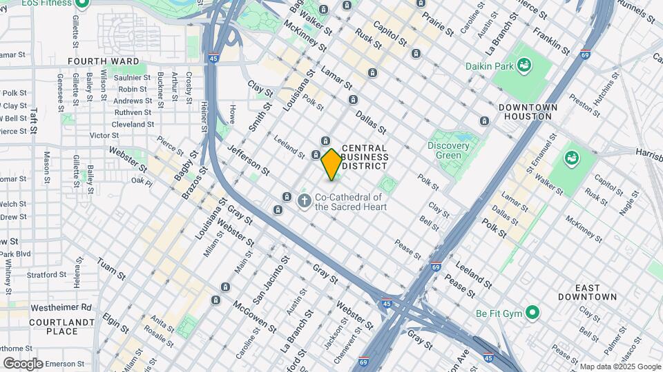 1520 San Jacinto St Map and Location Details