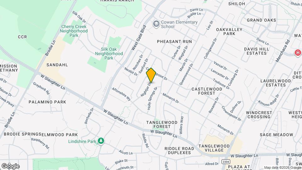 9609 Nightjar Dr Map and Location Details