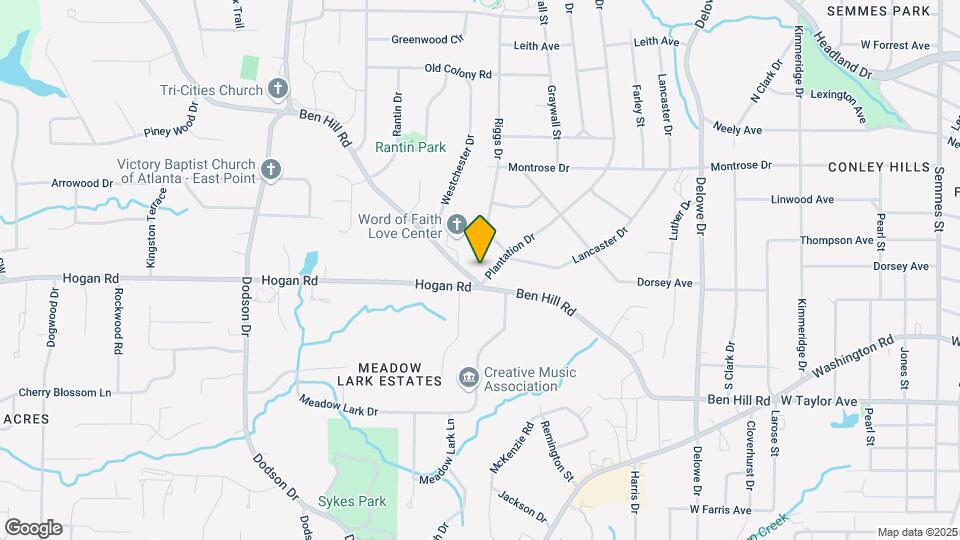 2407 Ben Hill Rd Map and Location Details