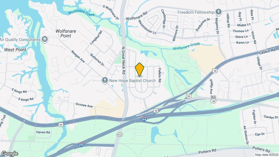 425 Cold Spring Rd Map and Location Details