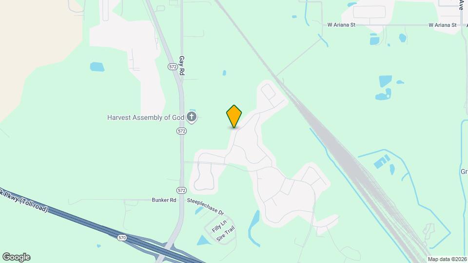 2205 Blue Highlands Dr Mapa y Detalles de la Ubicación