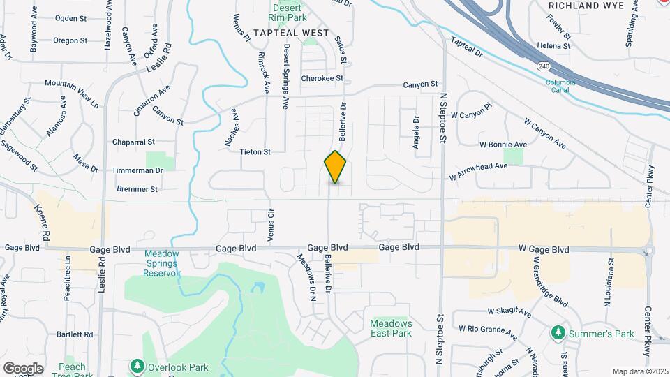 1677 Foxglove Ave Map and Location Details