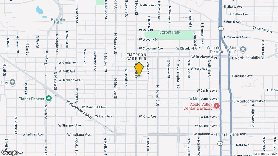 726-730 W Jackson Ave Map and Location Details