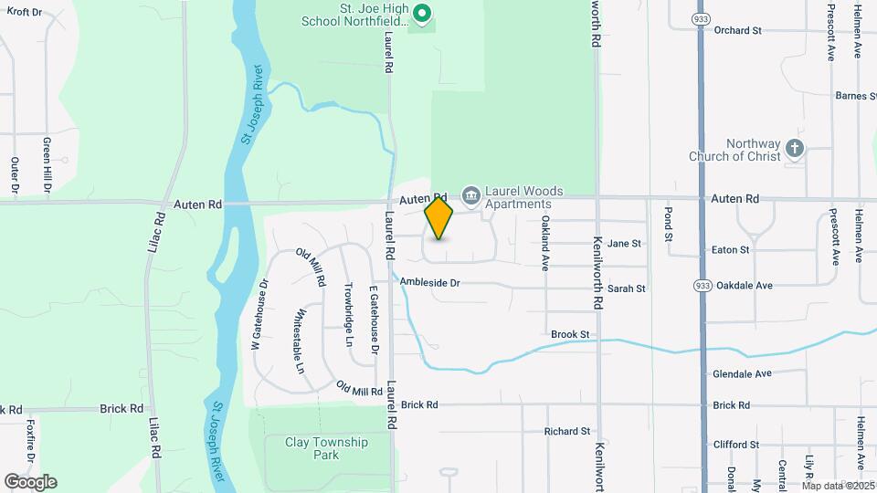 5015 Birchwood Ln Map and Location Details