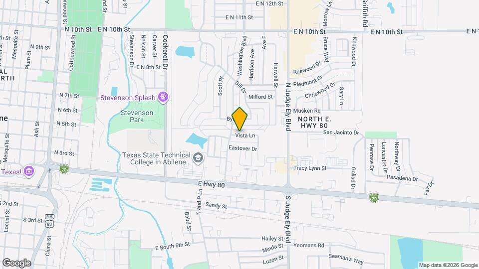 810 Vista Ln Map and Location Details