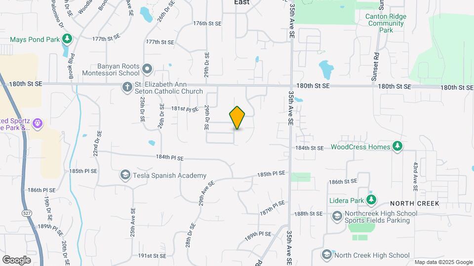 18301 31st Ave SE Map and Location Details