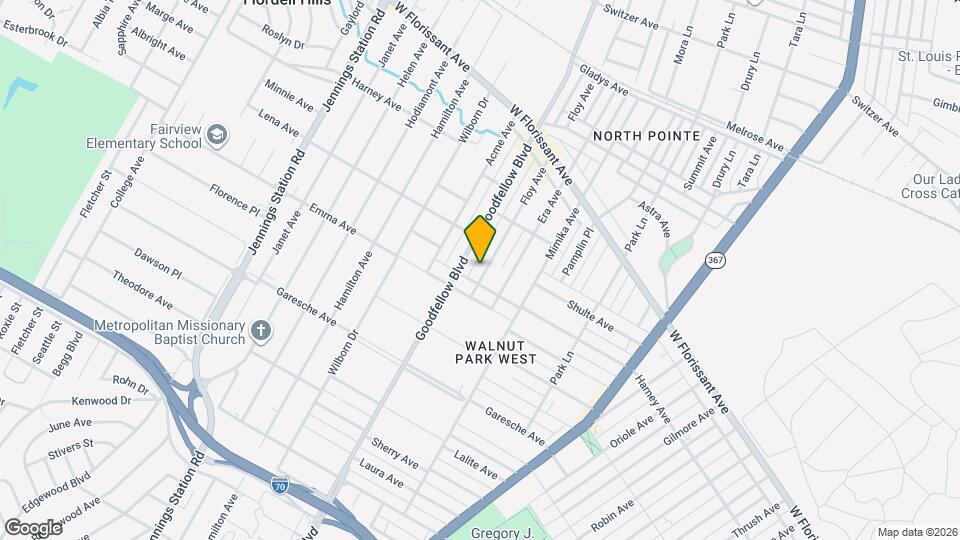 5741 Floy Ave Map and Location Details