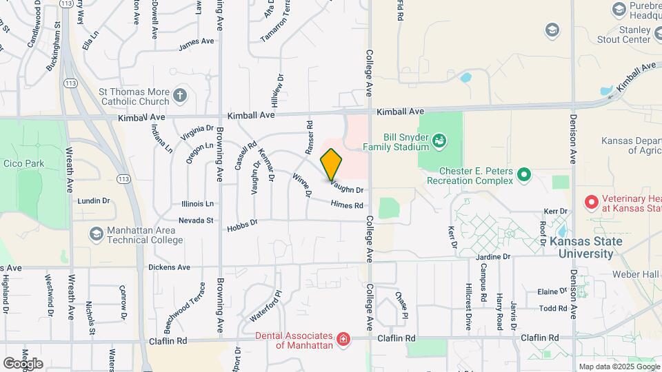 2437 Vaughn Dr Map and Location Details