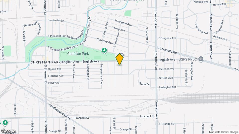 528 S Bosart Ave Mapa y Detalles de la Ubicación