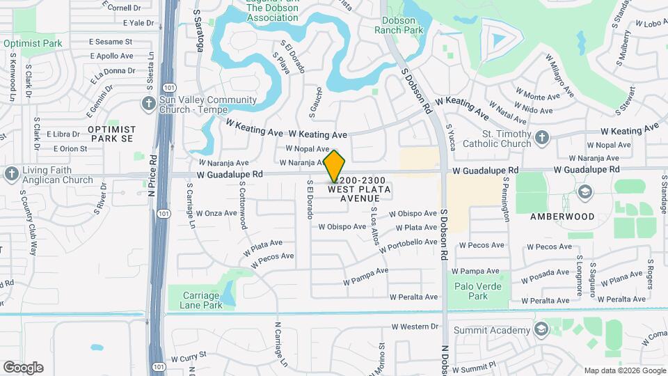 2311 W Olla Ave Map and Location Details