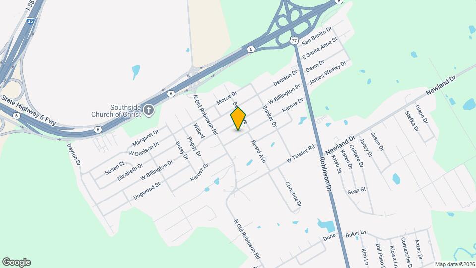 307 W Karnes Dr Map and Location Details