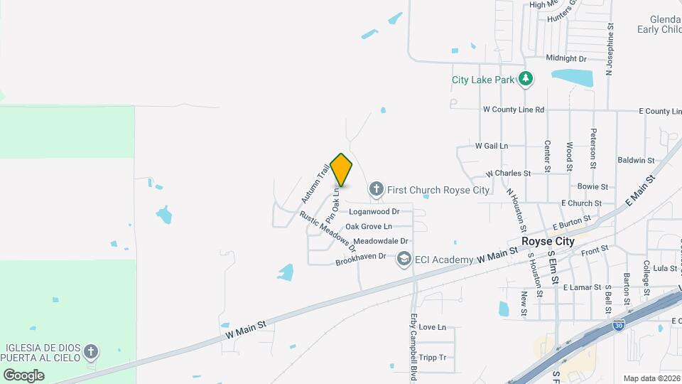 412 Pin Oak Ln Map and Location Details