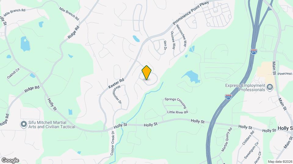 144 Holly Mill Village Dr Map and Location Details