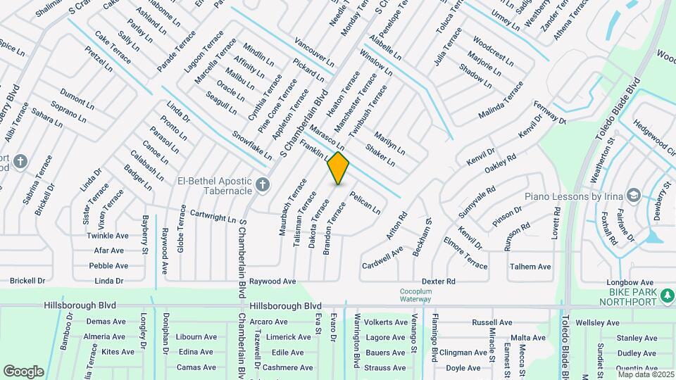 4546 Dakota Terrace Mapa y Detalles de la Ubicación