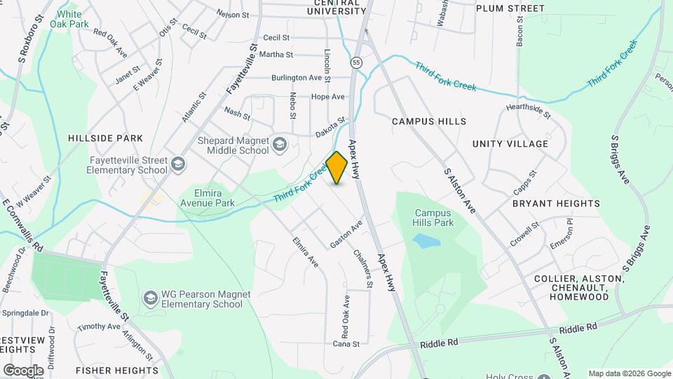 815 Corona St Map and Location Details