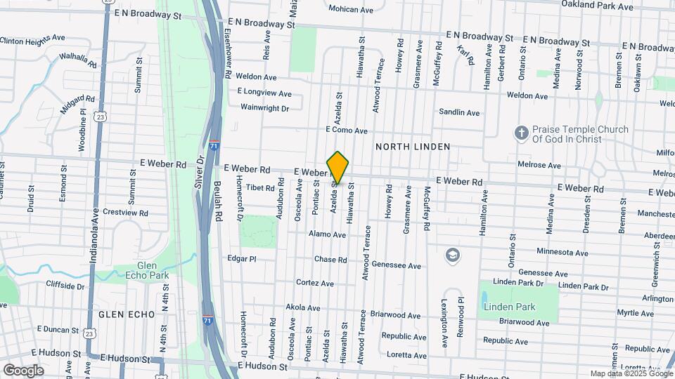2832 Azelda St Map and Location Details