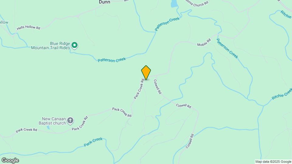 159 Pack Creek Rd Map and Location Details