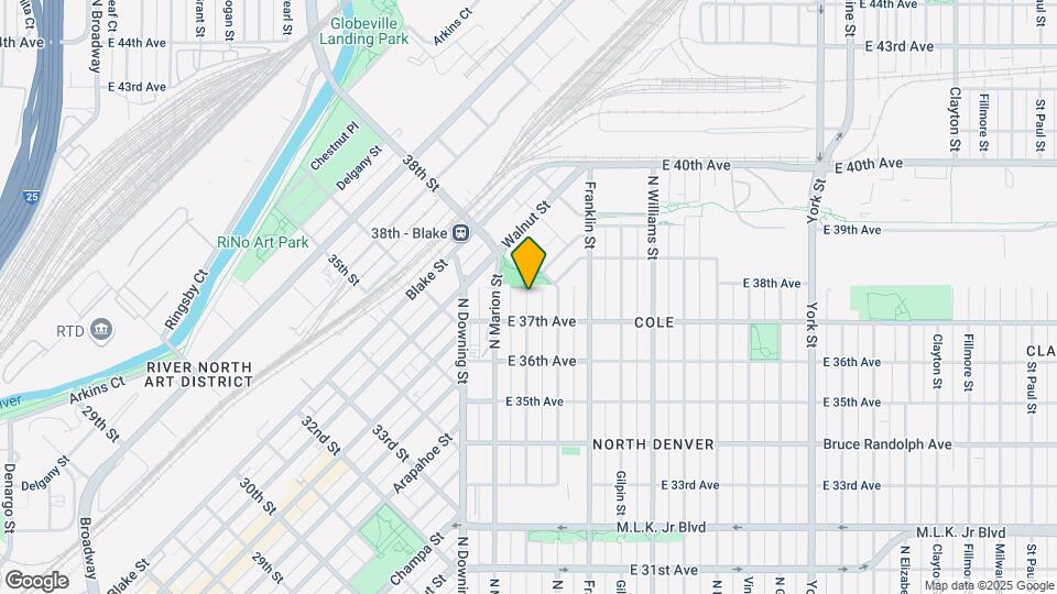 3738 Lafayette St Map and Location Details