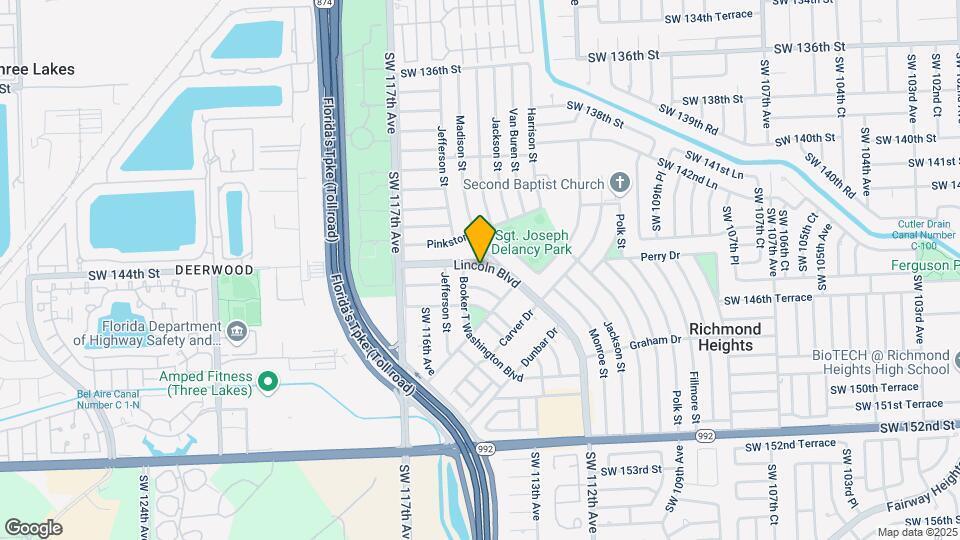 11432 Lincoln Blvd Map and Location Details