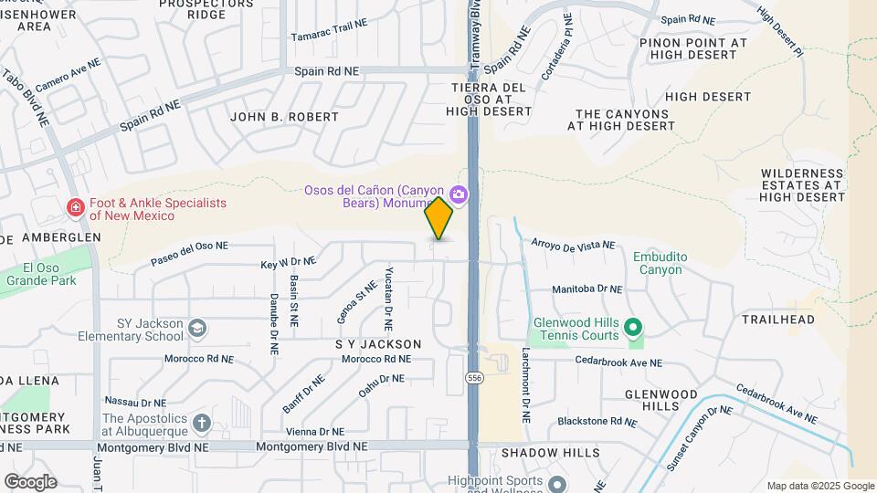 12400 Hardin Ct NE, Unit Unit A Map and Location Details