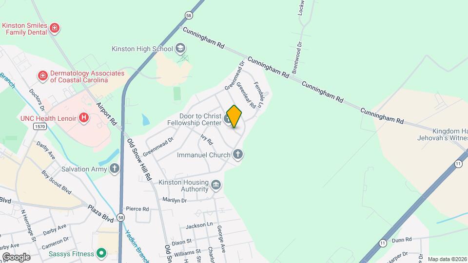 2204 Hawthorne Ave Map and Location Details