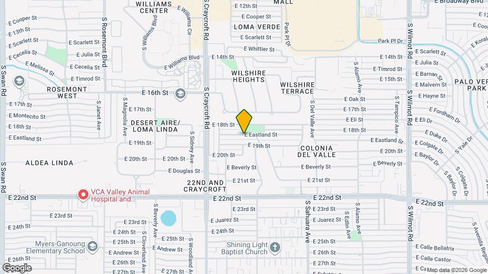 5674 E Eastland St Map and Location Details