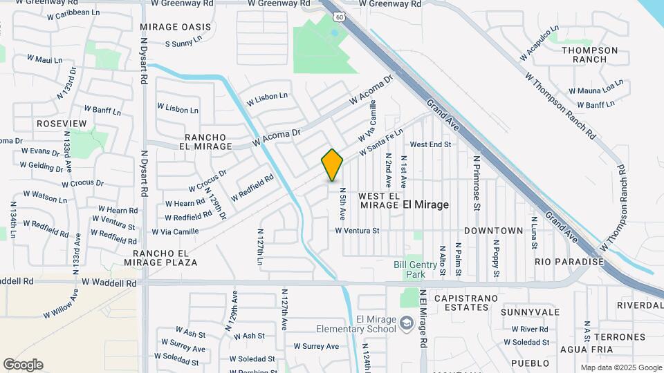 14313 N 125th Dr Map and Location Details