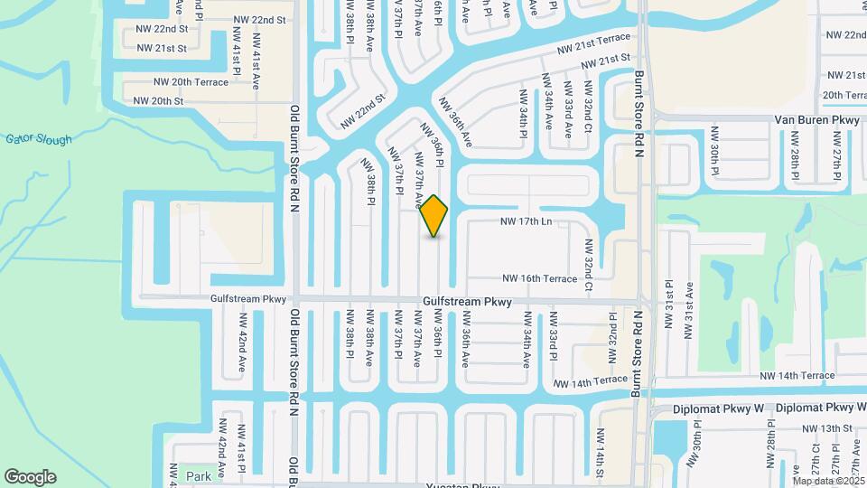 1638 NW 36th Pl Map and Location Details