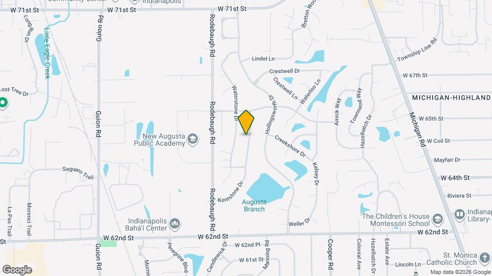 6454 Kentstone Dr Map and Location Details