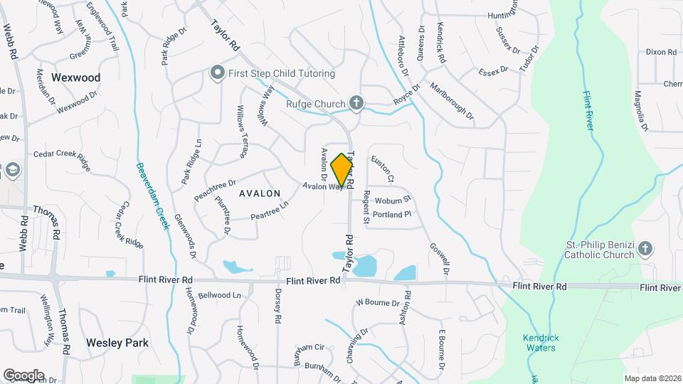 18 Avalon Way Map and Location Details