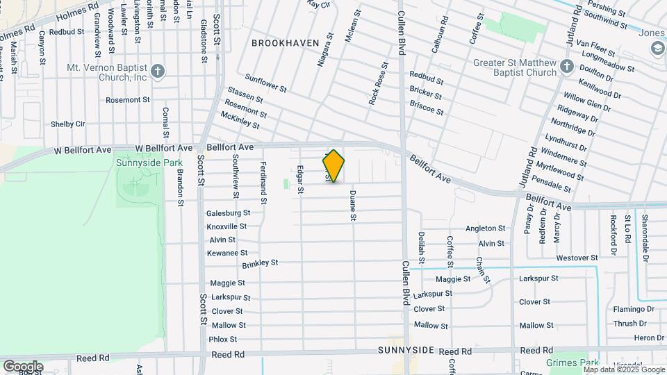 4506 Aledo St Map and Location Details
